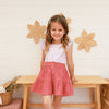 Muslin Ruffle Button Skirt - Tuscany