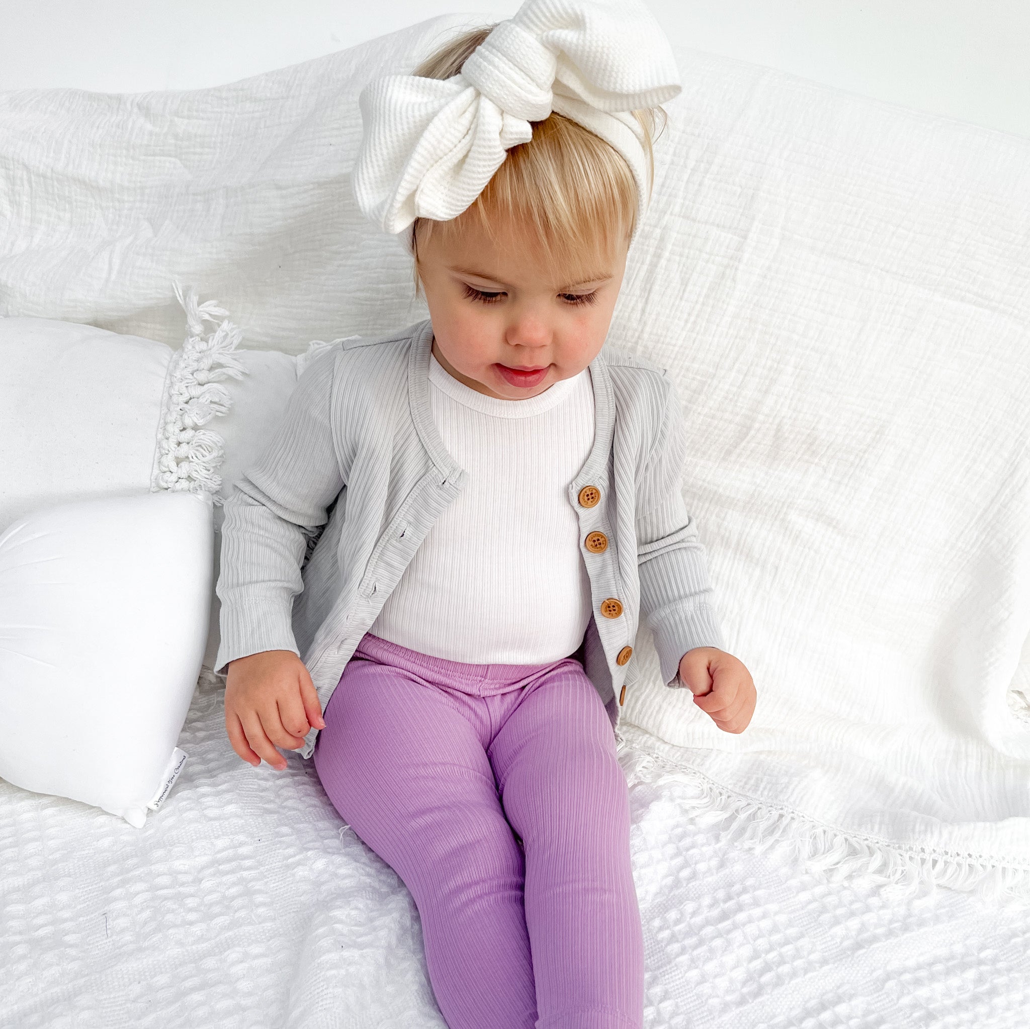 Just Cozy Violet Kid's - Cozy Lined Leggings