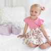 Ruffle Button Skirt - Lilah