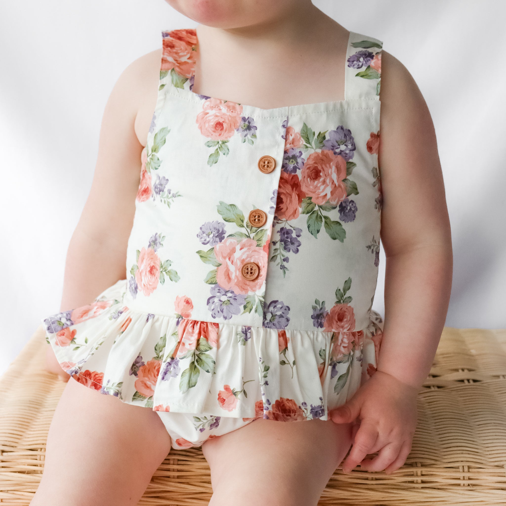Coco Button Top & Shorts Set - Lilah