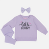 Easter Personalised Crew Neck - Little Bunny - Lilac