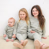 Crew Neck Logo Jumper - Basil