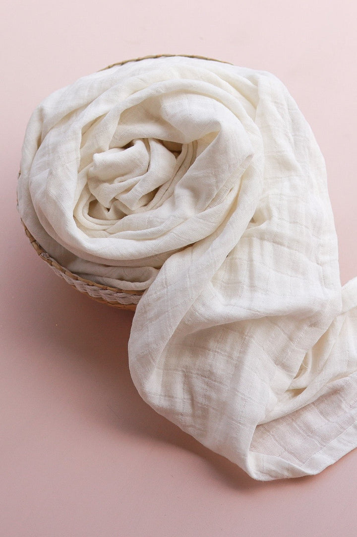 Muslin Baby Wrap - Coconut Milk