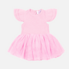 Cozy Summer Tutu Dress - Pink Lemonade