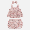 Peplum Top Set - Azalea