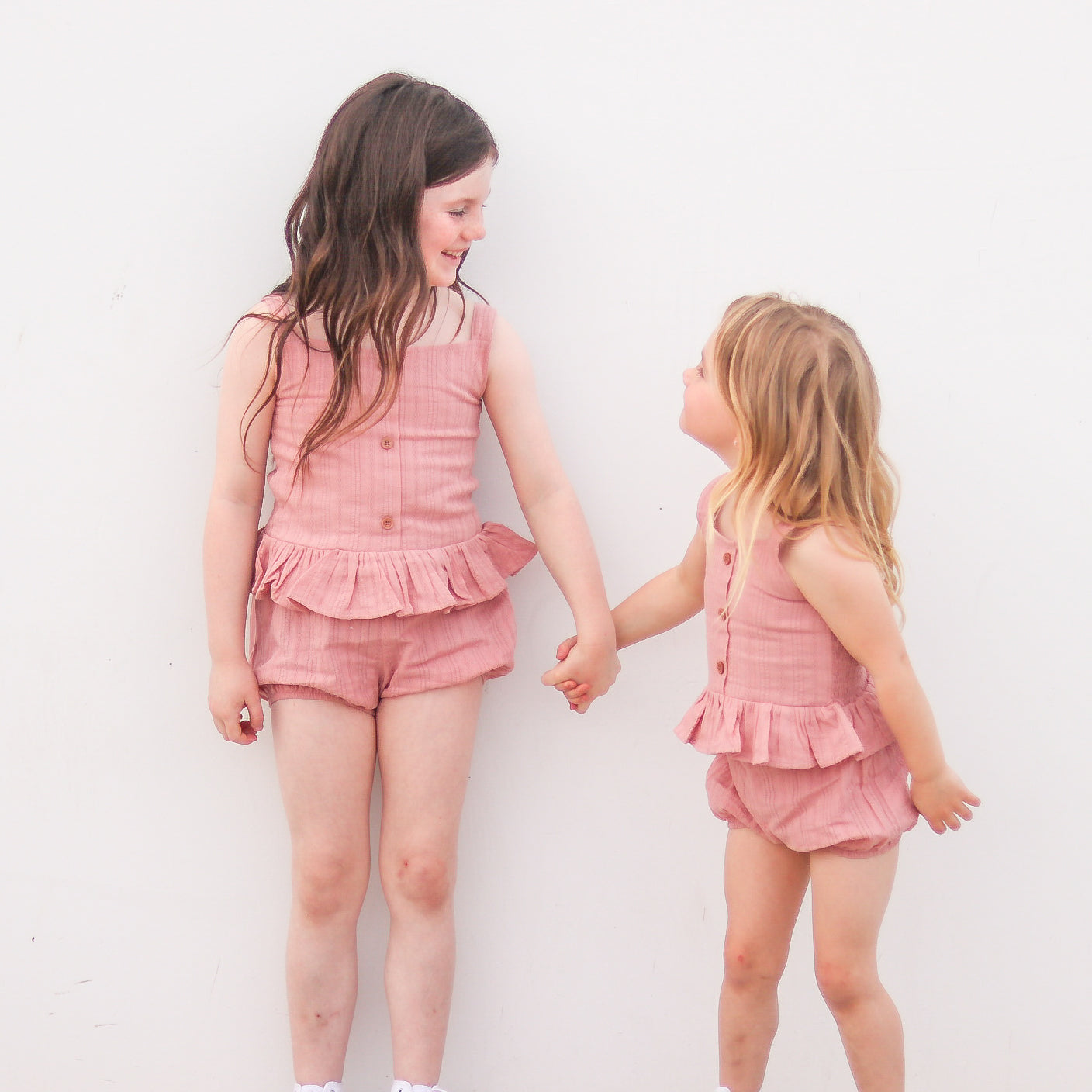 Shorts & Bow - Baby Pink – La Sienna Couture