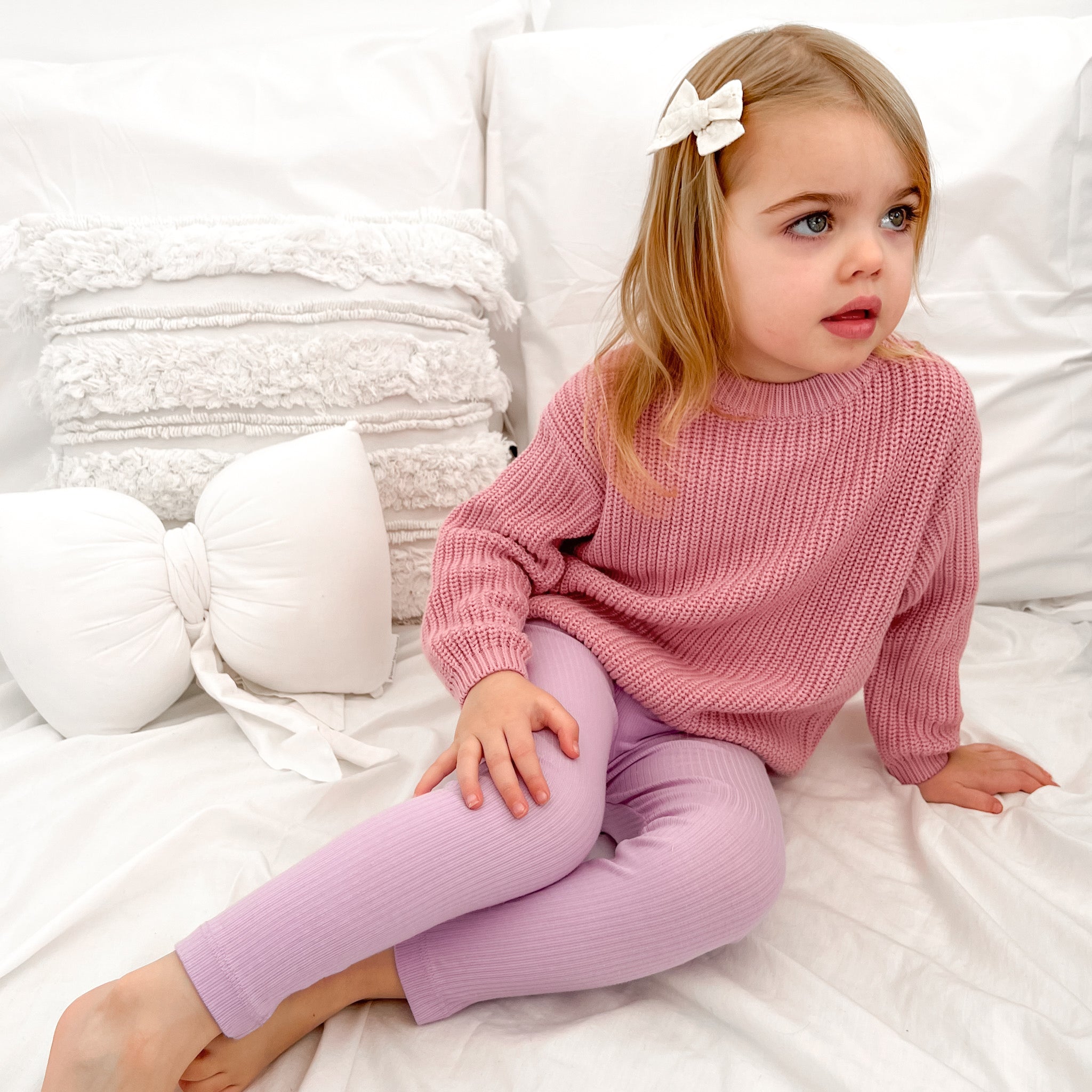 Cozy Leggings - Orchid Bloom