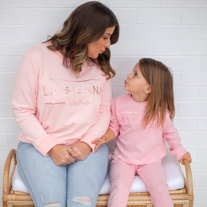 Mummy Squad Sweater - Peachy
