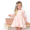 Muslin Ruffle Dress - Peach Blossom