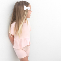 Cozy Bike Shorts - Peachy