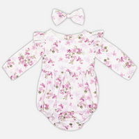 Long Sleeve Zipper Romper - Mya