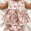 Peplum Top Set - Azalea