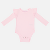Cozy Long Sleeve Flutter - Petal Pink