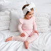 Cozy Long Sleeve Flutter - Petal Pink