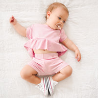 Cozy Bike Shorts - Tulip