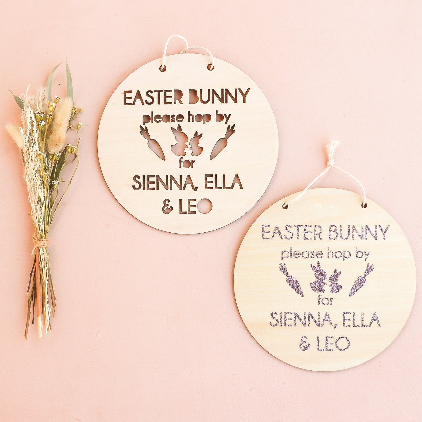 Easter Sign - Please Hop By