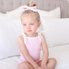 Cozy Vintage Tie-Up Singlet & Shorts Set - Pink Lemonade