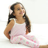 Cozy Vintage Tie-Up Singlet & Shorts Set - Pink Lemonade