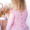 Muslin LS Bubble Romper - Primrose Pink