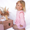 Muslin LS Bubble Romper - Primrose Pink
