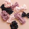 Ribbed Scrunchie - Baby Pink