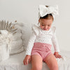 Bubble Knit Bloomers - Rosewater