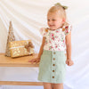Cord Skirt - Sage