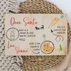 Santa Plate - Custom Name