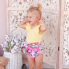 Cozy Short Sleeve Flutter - Buttercup