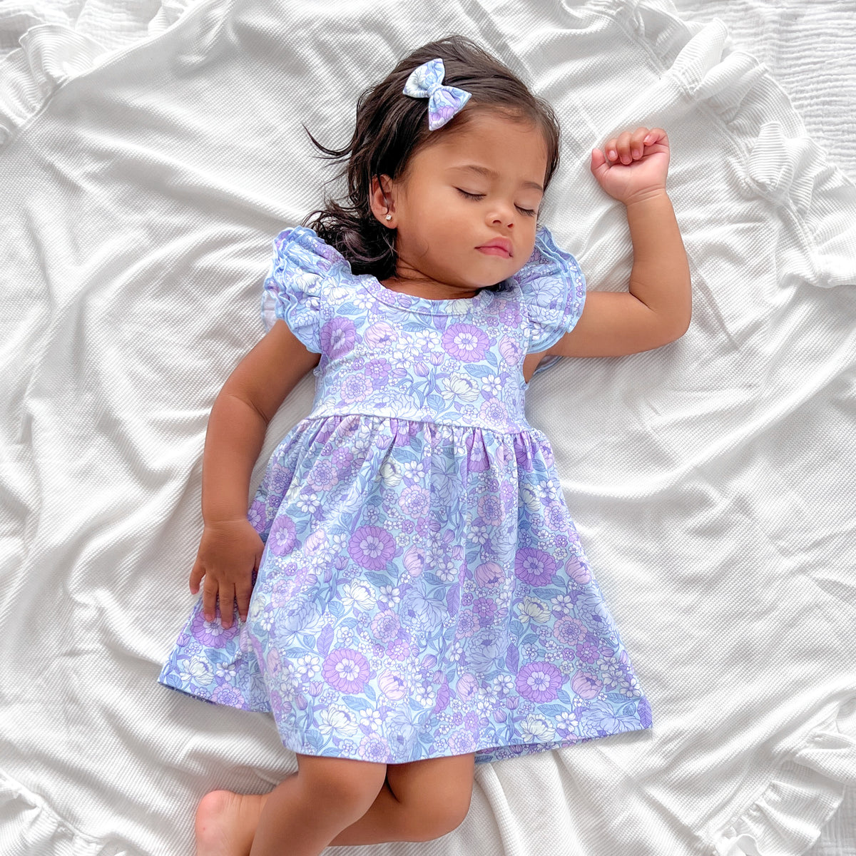 Short Sleeve Swing Dress - Lillie