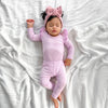 Cozy Long Sleeve Flutter - Sweetest Lilac