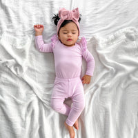 Cozy Long Sleeve Flutter - Sweetest Lilac
