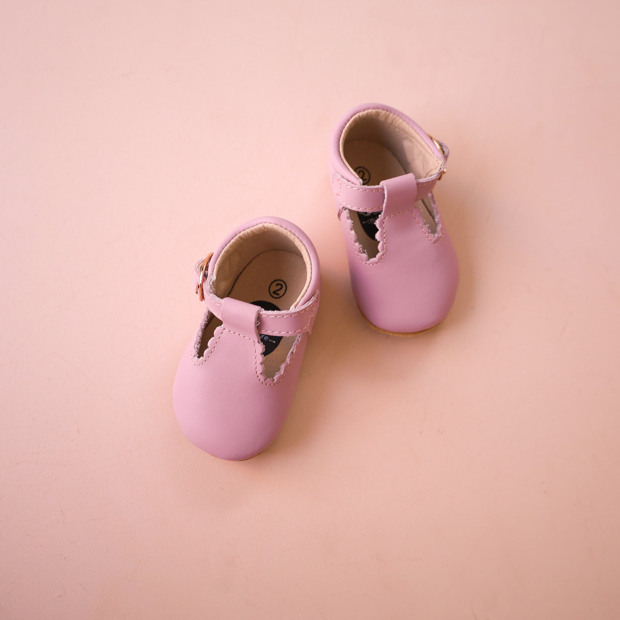 T-Bar Shoes - Lavender Rose