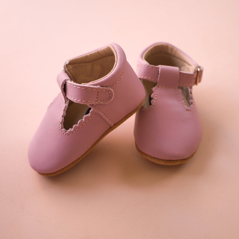 T-Bar Shoes - Lavender Rose