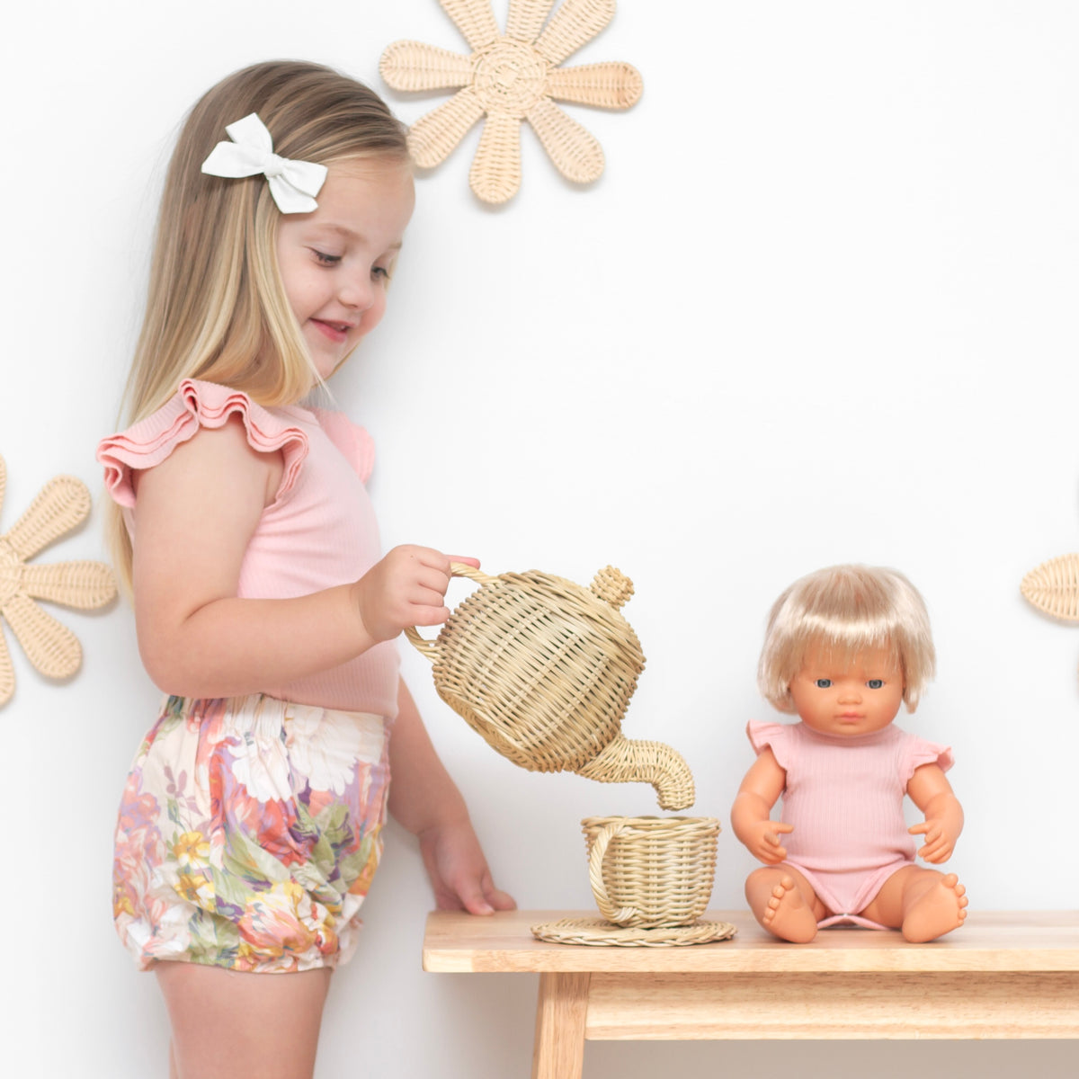 Dolly - Tea Rose Pink Cozy Flutter