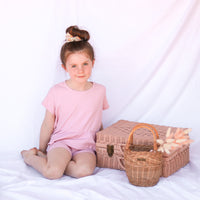 Cozy Bike Shorts - Tulip