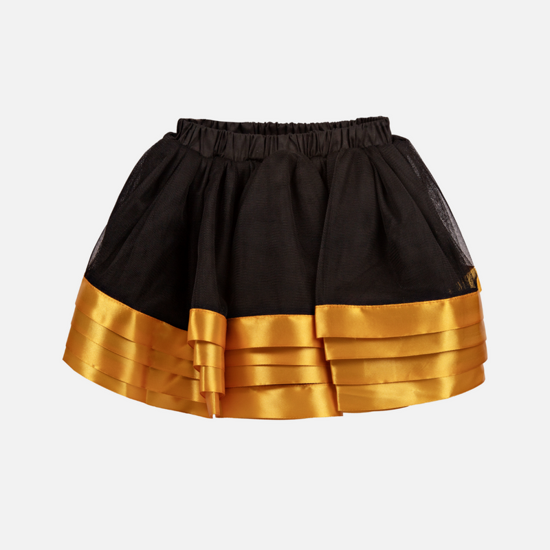 Tutu Skirt - Gold & Black