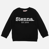 Personalised Mummy Crew Neck - Black