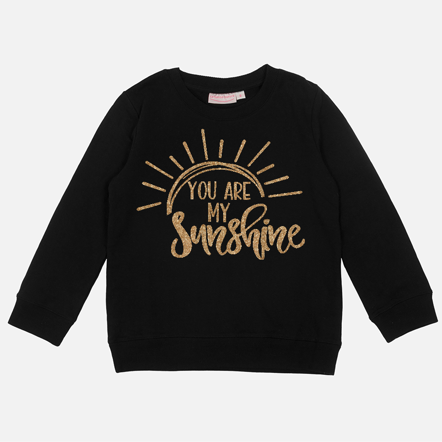 Personalised Mummy Crew Neck - Black