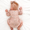 Long Sleeve Zipper Romper - Addie