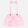 Suspender Skirt - Baby Pink