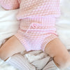 Bubble Knit Bloomers - Ballerina Pink