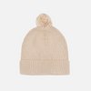 Knitted Beanie - Oatmeal