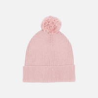 Knitted Beanie - Rose Quartz