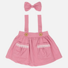 Suspender Skirt - Berry Splice