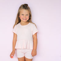 Cozy Bike Shorts - Peachy