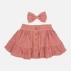 Muslin Ruffle Button Skirt - Tuscany