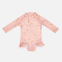 Long Sleeve Swimsuit - Goldie