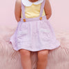 Muslin Suspender Skirt - Viola