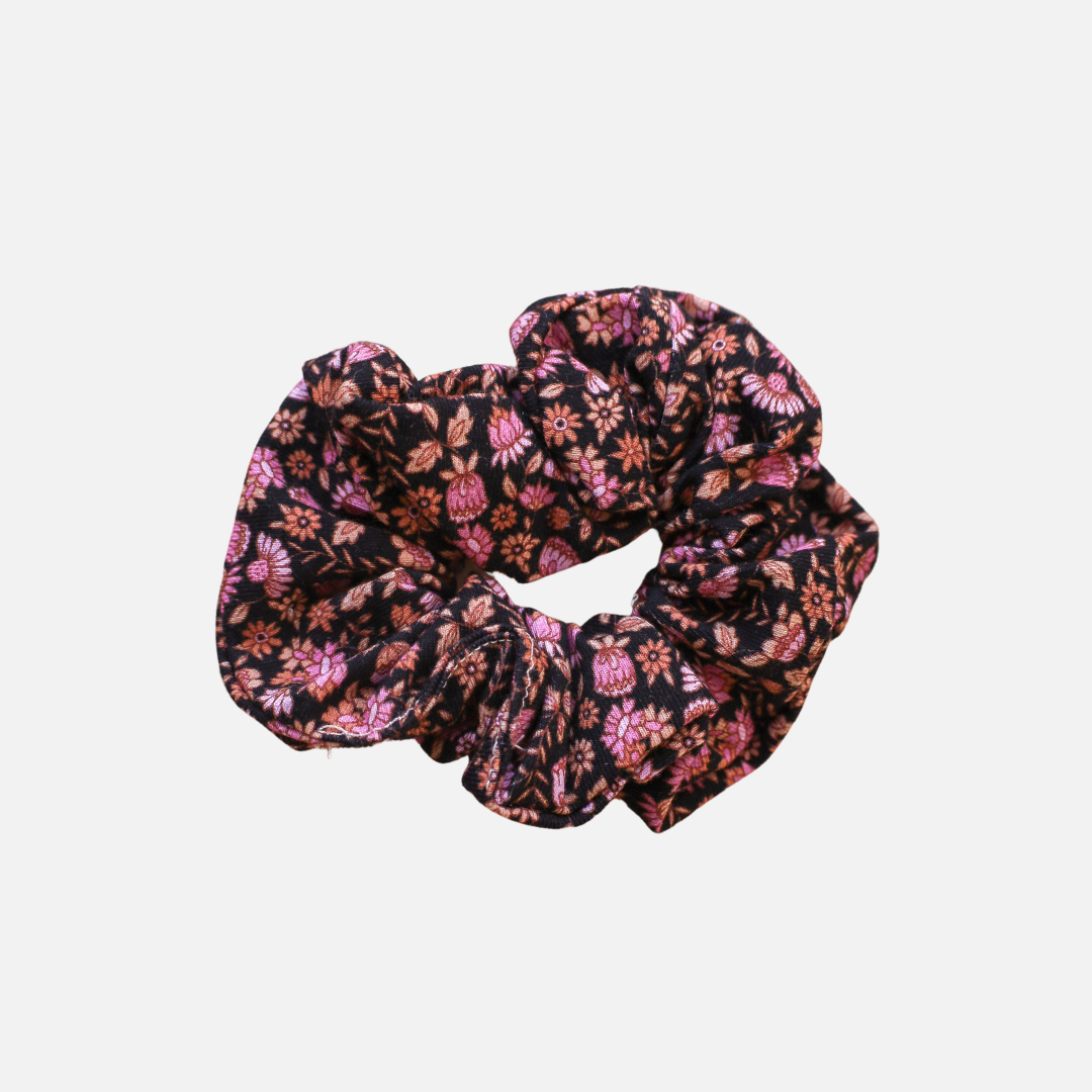 Floral Scrunchie - Marigold